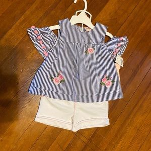 Little Lass short and tank set